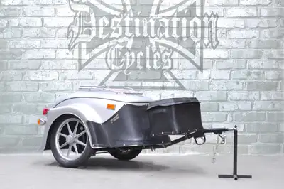 2015 Bushtec Roadstar Cargo trailer for sale. This one is color matched HD Stardust Silver to a 2014...