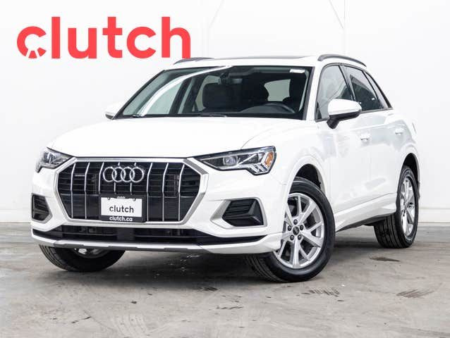 2022 Audi Q3 45 Komfort AWD w/ Apple CarPlay & Android Auto. Pan in Cars & Trucks in City of Toronto