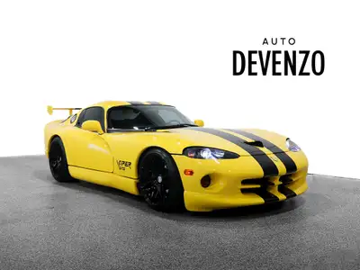 Rare 2002 Dodge Viper GTS Coupe, Finished in Viper Race Yellow on Black Leather, Comes with OEM Whee...