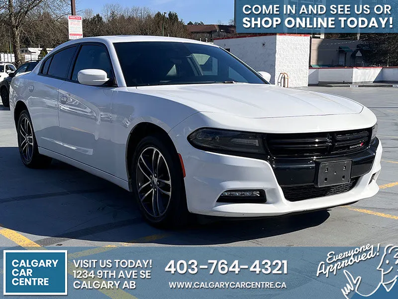 2019 Dodge Charger SXT PLUS AWD $199B/W /w Back-up Camera, Moon