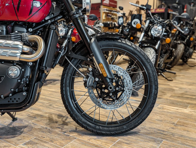 2024 Triumph Scrambler 1200 X Carnival Red in Street, Cruisers & Choppers in Winnipeg - Image 4