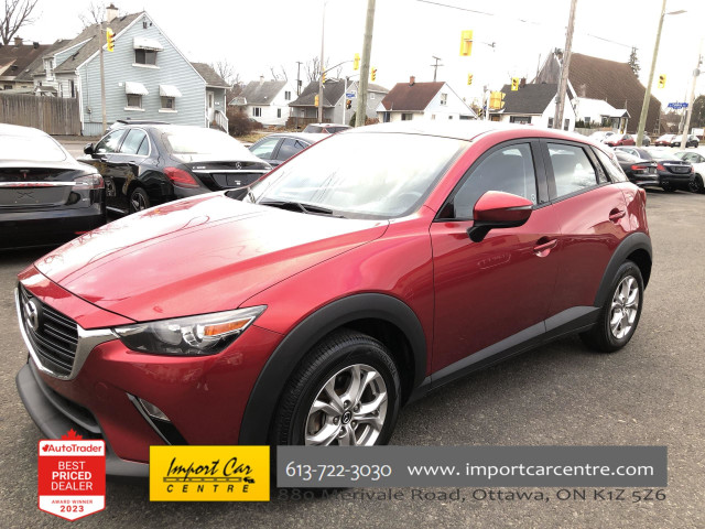 2019 Mazda CX-3 GS ALLOYS, PREMIUM FABRIC, HTD SEATS, BACKUP CAM in Cars & Trucks in Ottawa