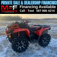 2018 CANAM OUTLANDER 850 XMR (FINANCING AVAILABLE)