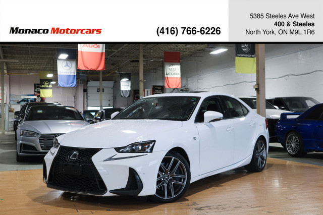 2018 Lexus IS IS350 AWD - F SPORT|SUNROOF|NAVI|CAMERA|BLINDSPOT in Cars & Trucks in City of Toronto