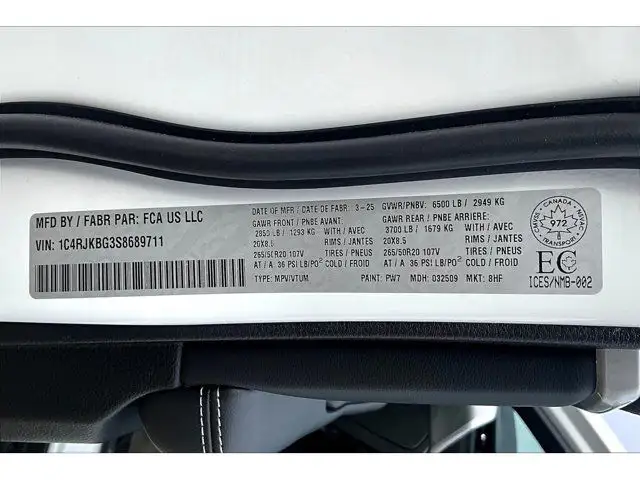 2025 Jeep Grand Cherokee L Limited in Cars & Trucks in Mississauga / Peel Region - Image 14