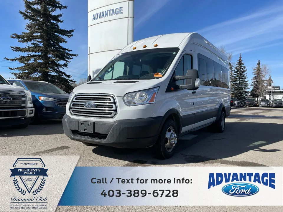 2019 Ford Transit-350 XLT 10 Passenger High Roof, Dual Rear W...