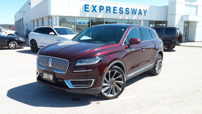  2019 Lincoln Nautilus Reserve OVER $6500 IN OPTIONS, TECH PACK,