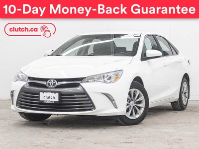 2017 Toyota Camry LE w/ Rearview Cam, A/C, Bluetooth
