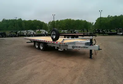 Canada Trailers Galvanized Deckover Tilt Trailer 16,000 lbs. GVWR is $20,585.00 ! Ord: 080134 - Ser:...