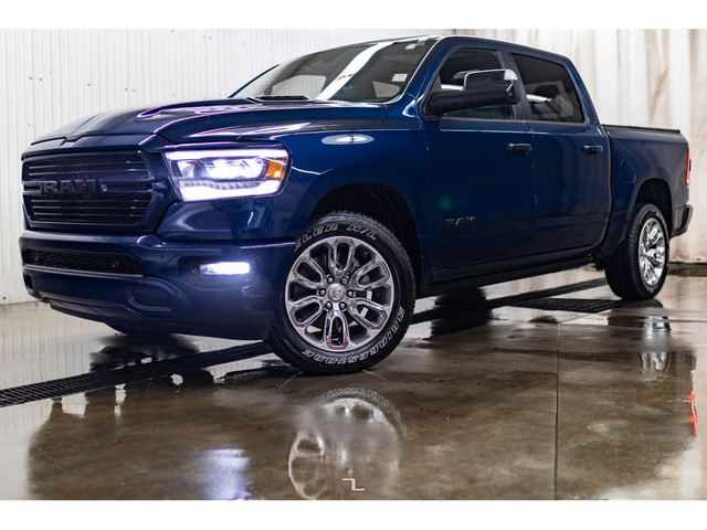 2019 Ram 1500 4x4 Crew Cab Sport Leather Roof Nav BCam in Cars & Trucks in Red Deer - Image 4