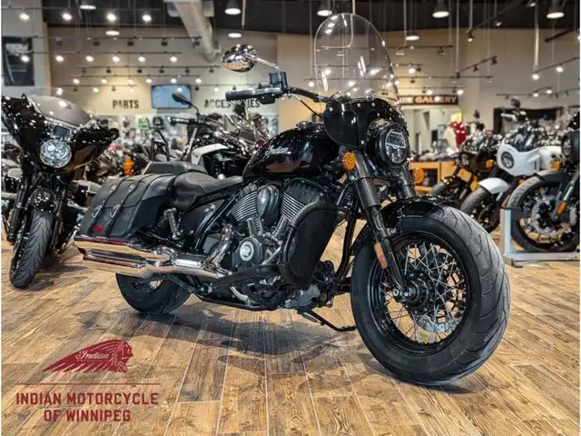 2022 Indian Motorcycle Super Chief ABS // Black Metallic in Street, Cruisers & Choppers in Winnipeg - Image 2