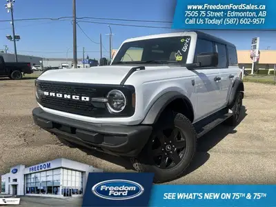 **WE WILL BEAT ANY FORD DEALER IN THE CITY** Blending everyday comfort with legendary Bronco capabil...