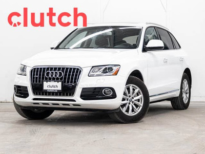 2017 Audi Q5 Progressiv AWD w/ Rearview Cam, Bluetooth, Dual Zon