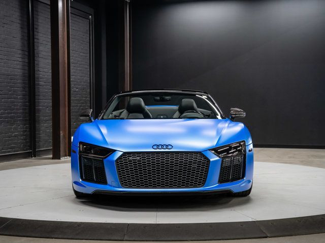 2017 Audi R8 V10 Spyder | Matte Blue Vinyl Wrap | Titanium in Cars & Trucks in Strathcona County - Image 4