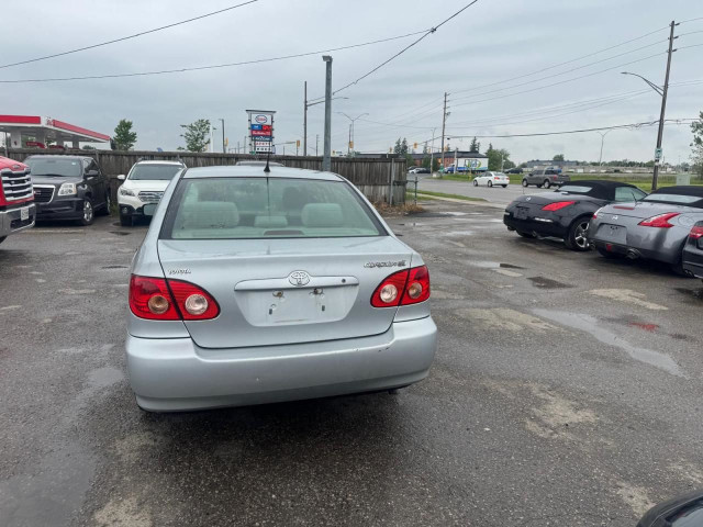 2007 Toyota Corolla CE, SEDAN, MANUAL, ONLY 187KMS, AS IS SPECIA in Cars & Trucks in London - Image 4