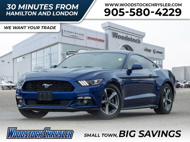 2015 Ford Mustang 6 SPEED | LOW KMS | FRESH TRADE | COME SEE ME  in Cars & Trucks in Woodstock
