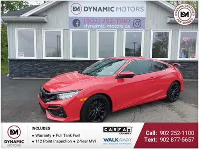 2020 Honda Civic Si Coupe ONE OWNER! NO MODS! CLEAN CARFAX! NEW 