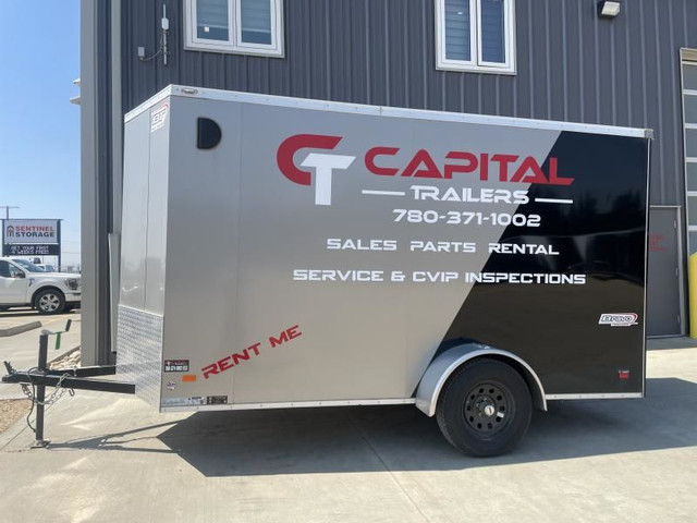 2023 Bravo Trailers 6FT x 12FT Enclosed Cargo Trailer (3500LB GV in Cargo & Utility Trailers in Strathcona County