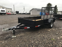 2023 ACTION ESSENTIAL SERIES 5' x 10’ SINGLE AXLE STEEL UTILITY