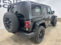 2024 Jeep Wrangler Sahara 4xe SAHARA 4XE | POWER LEATHER SEATS | TECHNOLOGY GROU 2.0L I4 DOHC. Black... (image 6)