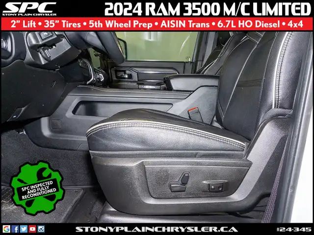 2024 RAM 3500 Limited 4x4 Mega Cab 6'4 in Cars & Trucks in St. Albert - Image 27