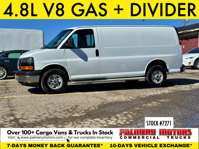 2017 GMC Savana 2500 135 WB + DIVIDER in Cars & Trucks in Mississauga / Peel Region