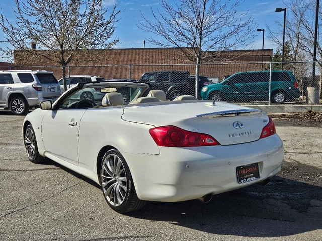 2014 INFINITI Q60 SPORT CONVERTIBLE-TECH PKG-NAVIGATION in Cars & Trucks in City of Toronto - Image 3