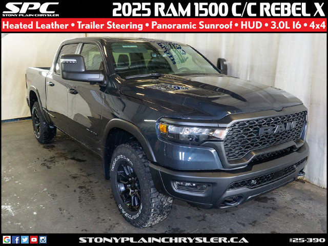 2025 RAM 1500 Rebel 4x4 Crew Cab 5'7 in Cars & Trucks in St. Albert