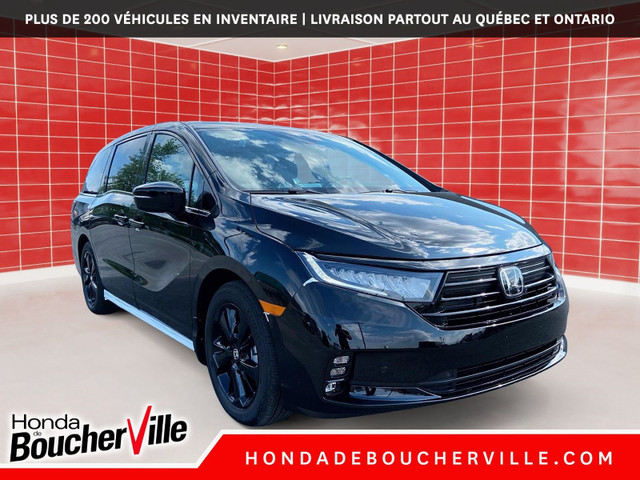 2025 Honda Odyssey BLACK EDITION 8 PASSAGER, APPARANCE SPORTIVE, in Cars & Trucks in Longueuil / South Shore - Image 4