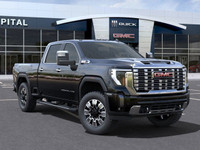 This 2025 GMC Sierra 2500HD in Onyx Black is equipped with 4WD and Turbocharged Diesel V8 6.6L/ engi... (image 6)