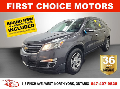 2015 CHEVROLET TRAVERSE LT ~AUTOMATIC, FULLY CERTIFIED WITH WARR