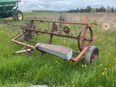 Selling this 8ft Hay Tedder by Grimm.