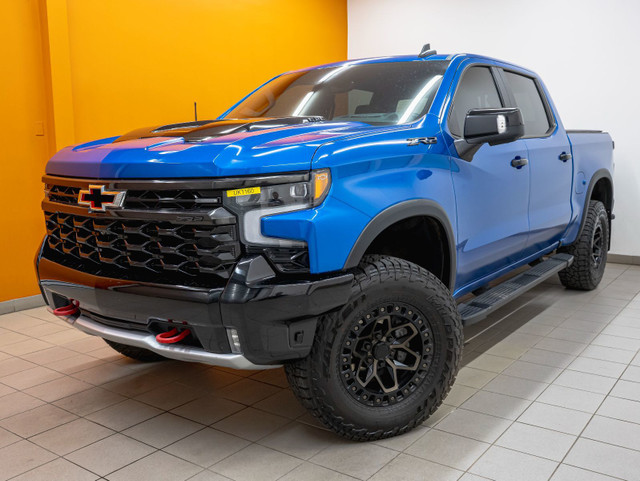 2023 Chevrolet Silverado 1500 ZR2 CREW 4X4 V8 *TOIT* NAV CUIR SI in Cars & Trucks in Laurentides