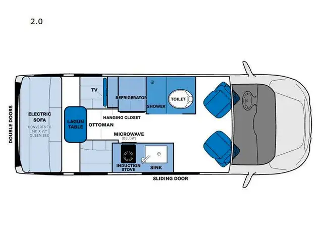 2025 Pleasure-Way Ontour 2.0 in RVs & Motorhomes in Oshawa / Durham Region - Image 3