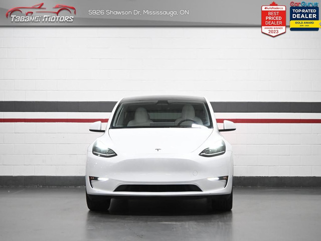 2024 Tesla Model Y Long Range No Accident White Leather Dual Mot in Cars & Trucks in Mississauga / Peel Region - Image 4