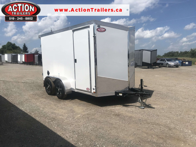 2026 IRON SERIES IRON V-NOSE CARGO - TANDEM AXLE STEEL TRAILER in Cargo & Utility Trailers in London - Image 2