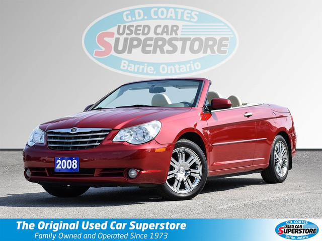 2008 Chrysler Sebring Limited Convertible ~Hard Top ~Nav ~Heated in Cars & Trucks in Barrie