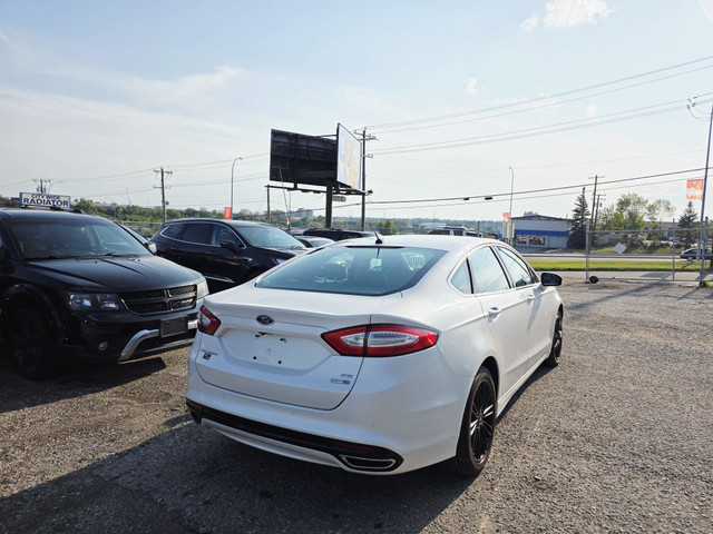 2014 Ford Fusion AWD Leather Sunroof Clean Carfax Navi Camera in Cars & Trucks in Calgary - Image 4
