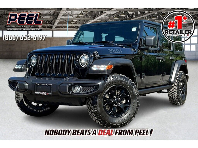 2022 Jeep Wrangler Willys 4Dr | Heated Seats | DualTop | Tow | 4 in Cars & Trucks in Mississauga / Peel Region