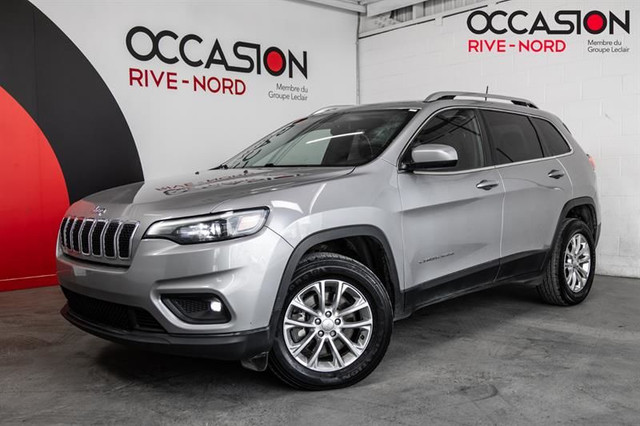 Jeep Cherokee North 4x4+SIEGES.CHAUFF+CARPLAY+BLUETOOTH 2019 in Cars & Trucks in Laval / North Shore