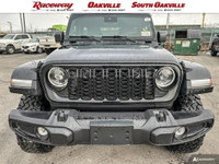 2025 JEEP WRANGLER WILLYS 4X4 Black Exterior Black Cloth Low Back Bucket Seats 3.6L V6 Engine - Park... (image 8)