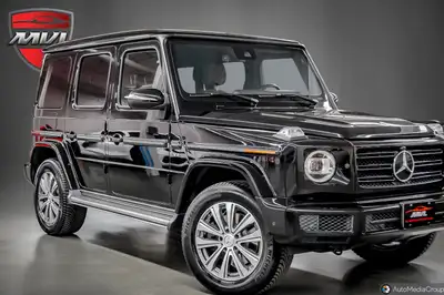 2019 Mercedes-Benz G550 4MATICStandard Black on Nut Brown Leather interiorAluminum Trim4.0L Bi-Turbo...