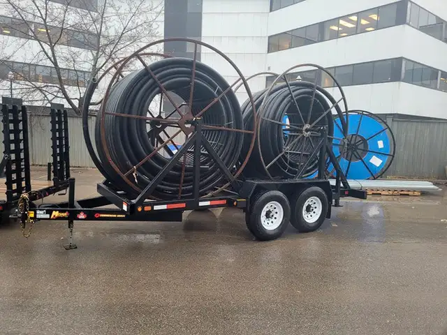 Double Cable Reel Trailer in Cargo & Utility Trailers in Ottawa - Image 3