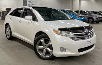 2011 TOYOTA Venza V6 AWD/CUIR/TOIT PANO/CAMERA/CRUISE/BLTH/AC/MA