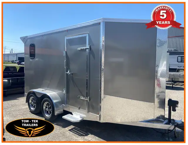 2025 TowTek Transcend 6 x 12 Cargo Trailer,Tuf-Tek flooring 5 Yr in Cargo & Utility Trailers in Mississauga / Peel Region - Image 2