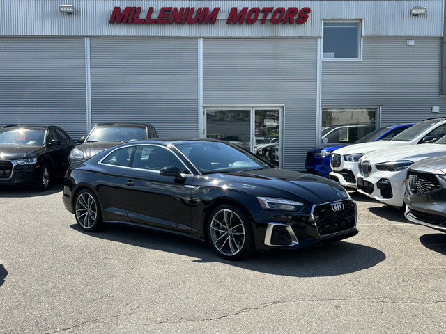 2020 Audi A5 Coupe PRESTIGE S-LINE QUATTRO AWD/NAVI/360 CAM/SUNR in Cars & Trucks in Calgary