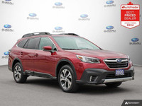 New Price! Odometer is 51571 kilometers below market average! Red 2020 Subaru Outback Limited AWD Li... (image 6)