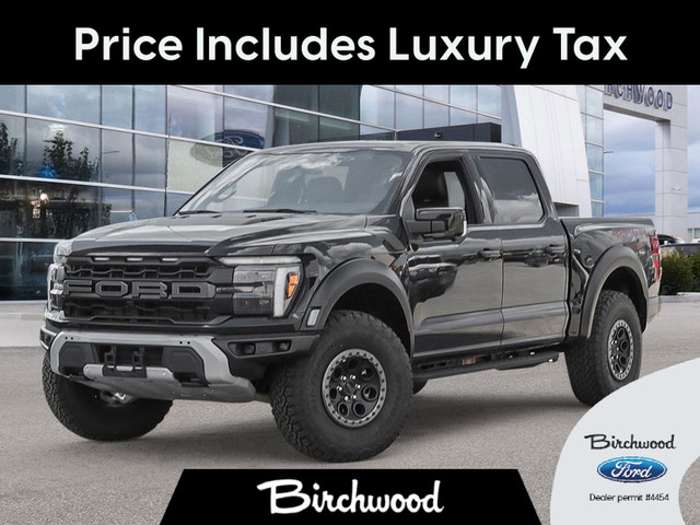 2025 Ford F-150 Raptor | 802A | 3.5L V6 EcoBoost | Moonroof | Be in Cars & Trucks in Winnipeg