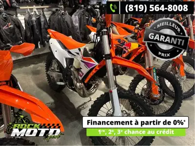 KTM 300 XC 2024 Superbe motocross 300 XC 2024 2 temps Rock Moto Sport Sherbrooke, Kawasaki, KTM, Cf...