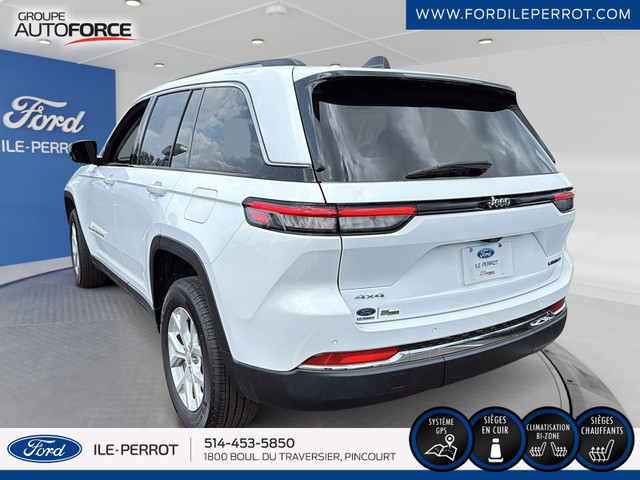 2023 Jeep Grand Cherokee LIMITED AWD, NAVIGATION, CUIR, SIÈGES C in Cars & Trucks in City of Montréal - Image 3